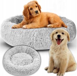 Legowisko Dla Psa Kota Włochate Miękkie Posłanie Wodoodporne Poduszka Kojec