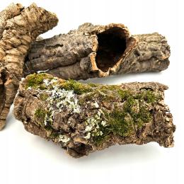 BioCork Tube MIX Tuby korkowe Dębu korkowego 500g do Terrarium