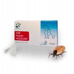 Krople na Pchły i Kleszcze dla Psa I Kota 2 x 2ml