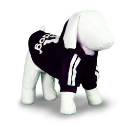 Dresowa Bluza Kurteczka Dla Psa Kota Ubranko Dres Ubranie Czarna 3XL