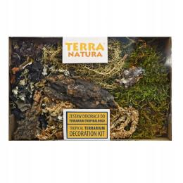 Zestaw do dekoracji terrarium tropikalnego Terra Natura