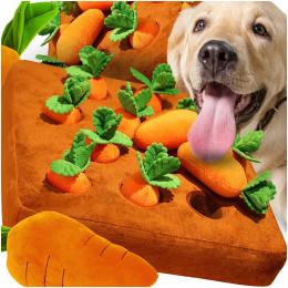 Mata Węchowa Marchewki Dla Psa Kota Edukacyjna Zabawka Na Przysmaki Smaczki