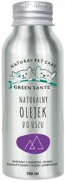 Green Sante naturalny olejek do uszu do czyszczenia Dla Psa I Kota 100 ml