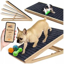 Rampa Podest Podnóżek Schody Pochylnia Regulacja Dostawka Pies Dla Psa Kota