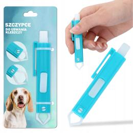 Szczypce Usuwania Kleszczy Psa Kota Przyrząd Pęseta do Wyciągania Kleszcza
