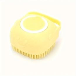 Szczotka do Kąpieli dla Psów i Kotów 3 w 1 Żółta