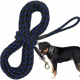 Smycz Treningowa dla psa lina gruba 1cm 10 m długa linka do tresury spacer
