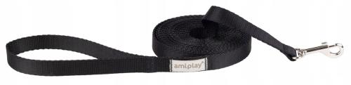 Amiplay Smycz treningowa 5 m Samba Czarny L