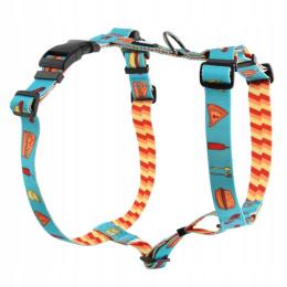 Szelki dla psa małego typu guard kolorowe bezuciskowe solidne Huggy Doggy M