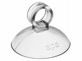 Aqg uniwersalna przyssawka bezbarwna z oczkiem 5mm akwarium