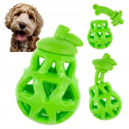 Zabawka dla psa Interaktywna na smaczki Ażurowa wyjmowana guma Tpr