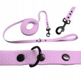 Smycz Wodoodporna Miękka Miejska Elastyczna Krótka Pvc Średni Pies 2M 16MM