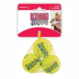 Kong SqueakAir Xs piłka piszcząca 3szt 4cm