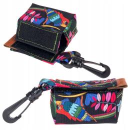 Dozownik na woreczki worki na psie kupy kupoworki kolorowy do smyczy Ukory