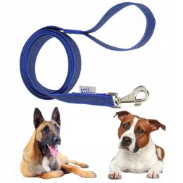 Kynomaniacs mocna smycz dla psa gumowana antypoślizgowa z rączką 200 cm