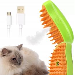Szczotka Parowa Dla Kota Zwierząt Elektryczna Do Pielęgnacji Sierści