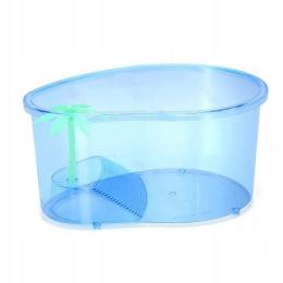 Akwarium terrarium z wyspą dla żółwia 4xl