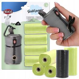 100x Woreczki na Psie Odchody Pojemnik Etui Dozownik Worki Torebki Kupy Psa