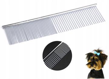 Grzebień Zgrzebło Metalowy Do Sierści Dla Psa Kota Czesania Sznurka Makramy