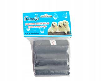 Worki woreczki na psie odchody kupy nieczystości zestaw 3 rolki 45szt