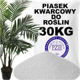Piasek kwarcowy dekoracyjny podłoże dla pielęgnacji roślin nawóz 30 Kg
