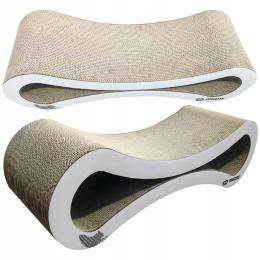 Mozos Koci Kartonowy Papierowy Drapak Legowisko Sofa Dla Kotów Duży XXL