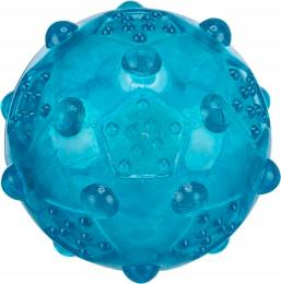 Trixie piłka gumowa Tpr piszcząca zabawka dla psa masuje dziąsła 8 cm