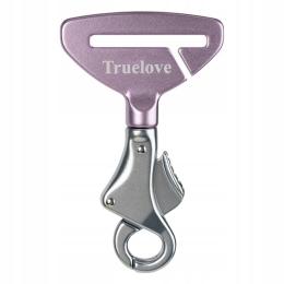 Uchwyt Do Pasa Samochodowego Bezpieczny, Solidny Pas Truelove Stalowy Róż