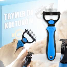 Zgrzebło Trymer Dla Psa Do Kołtunów Usuwa Martwy Włos Krótka Długa Sierść
