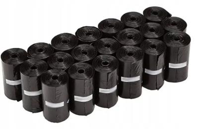 Worki Woreczki Torebki Na Psie Kupy Odchody Mocne Zestaw 300 Sztuk Czarne