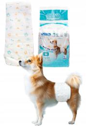 Pieluchy dla 10/M pampersy dla psa 10szt pieluszki 55-20 cm