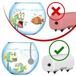 Napowietrzacz Do Awkarium 30L Cichy Gotowy Zestaw Akcesoria 180L/H 2W