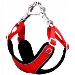 Szelki Bezuciskowe dla psa Oddychają odblask M