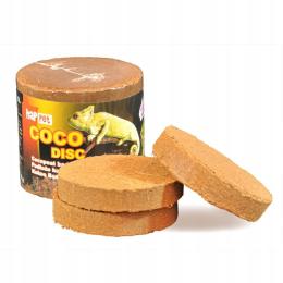 Podłoże kokosowe dysk do terrarium Happet 5 x 110g