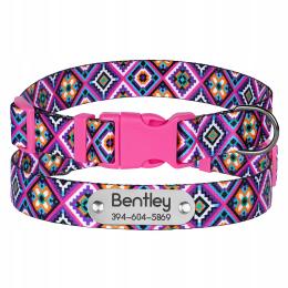 Obroża dla psa z personalizacją, rozmiar M
