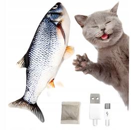 Zabawki Dla Kota Elektryczna Ryba Skacząca Zabawka Dla Kota Kocimietka