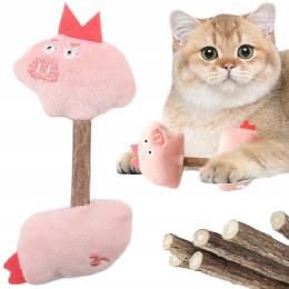 Zabawka Dla Kota Patyczek Matatabi Świnka