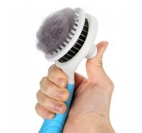 Szczotka Do Sierści Samoczyszcząca Dla Psa Kota