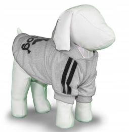 Dresowa Bluza Kurteczka Dla Psa Kota Ubranko Dres Ubranie Szara L