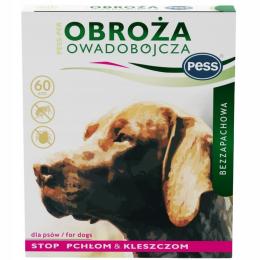 Pess Per Obroża owadobójcza na pchły kleszcze dla psa bezzapachowa 60cm