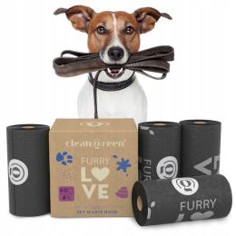 Woreczki na psie odchody biodegradowalne 60 szt.