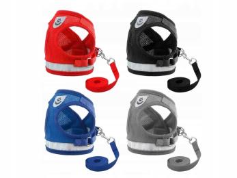 Gratisy# Szelki spacerowe Nuxie Dog z odblaskiem rozmiar L/XL