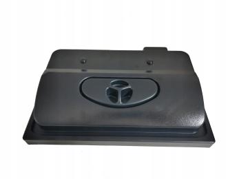 Pokrywa Wiwal Do Akwarium 40X25 Prosta Czarna Oświetlenie Led Dzień Noc