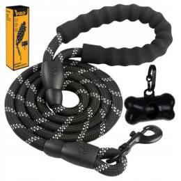 Smycz Dla Psa Długa 3m Smycz treningowa Odblaskowa Wytrzymała Mocna