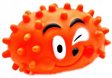 Gryzak Dla Psa Zabawka Piszcząca Jeżyk Jeż