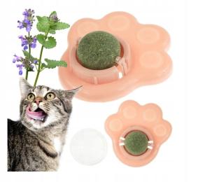 Zabawka Dla Kota Z Kocimietką kullka obrotowa Samoprzylepna