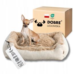 Legowisko dla Psa Shaggy XXL 110x90 Plusz, Duże Psy, 4 do Wyboru