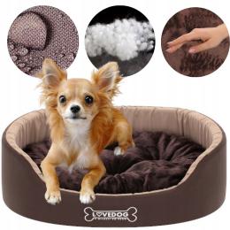 Legowisko dla psa kota Polski Produkt posłanie kanapa kojec Lovedog S 50x40