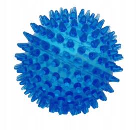 Duża Piłka Piszcząca Z Kolcami Dla Psa Mocna Gumowa Piłeczka 10 cm XXL