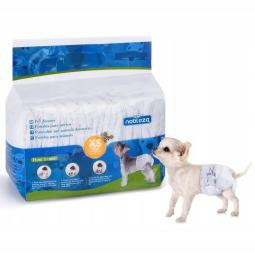 Pieluchy Pampersy Majtki Higieniczne Psa Suczki Psów Kota 1-3KG Xs 12SZT